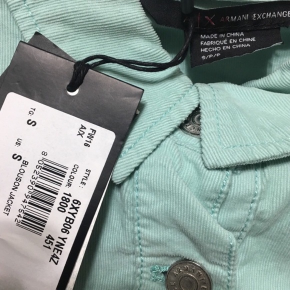 Armani Exchange CORDUROY TRUCKER Blouson J… - Picture 7 of 8